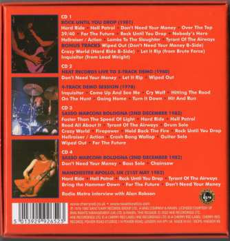 4CD/Box Set Raven: Rock Until You Drop (The 4CD Over The Top Edition)