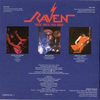 4CD/Box Set Raven: Rock Until You Drop (The 4CD Over The Top Edition)