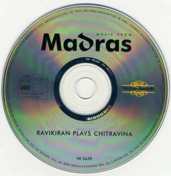 CD N. Ravikiran: Music From Madras (Ravikiran Plays Chitravina)