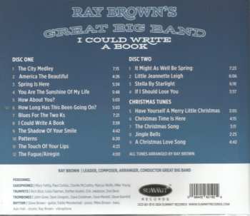 2CD Ray Brown's Great Big Band: I Could Write A Book