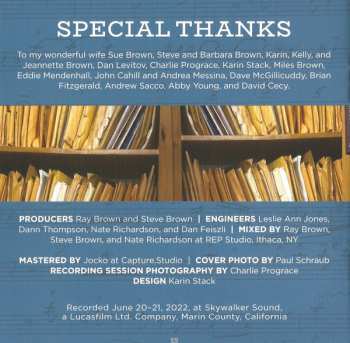 2CD Ray Brown's Great Big Band: I Could Write A Book