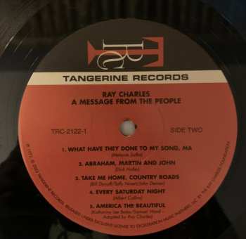 LP Ray Charles: A Message From The People