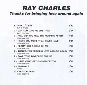 CD Ray Charles: Thanks For Bringing Love Around Again
