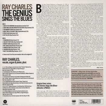 LP Ray Charles: The Genius Sings The Blues LTD