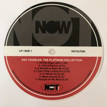3LP Ray Charles: The Platinum Collection CLR