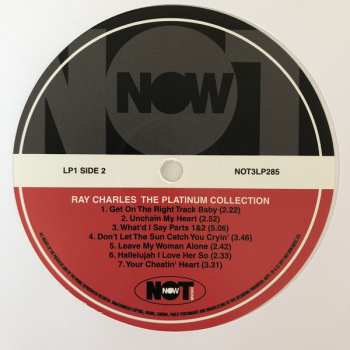 3LP Ray Charles: The Platinum Collection CLR