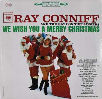 LP Ray Conniff And The Singers: We Wish You A Merry Christmas