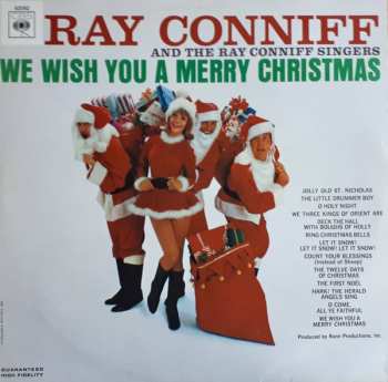 LP Ray Conniff And The Singers: We Wish You A Merry Christmas