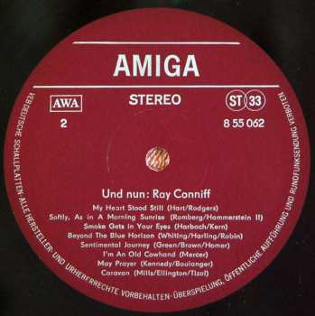 LP Ray Conniff: Und Nun: Ray Conniff