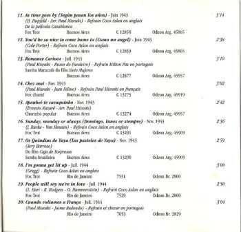 CD Ray Ventura Et Ses Collégiens: L'aventure Sud-américaine - 1942-1944