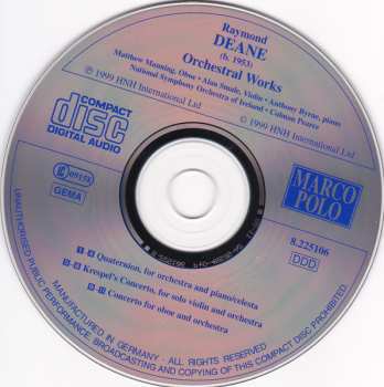 CD Colman Pearce: Orchestral Works