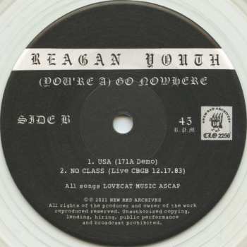 SP Reagan Youth: (You're A) Go Nowhere LTD | CLR