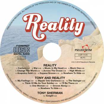 CD Reality: Reality / Tony And Reality