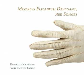 CD Sofie Vanden Eynde: Mistress Elizabeth Davenant, Her Songes
