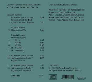CD Josquin Des Prés: In Memoria Mea