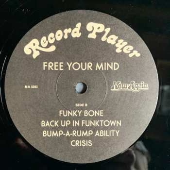 LP Record Player: Free Your Mind