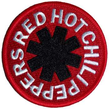 Merch Red Hot Chili Peppers: Patch Asterisk Red