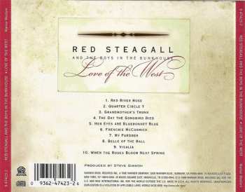 CD Red Steagall And The Boys In The Bunkhouse: Love Of The West