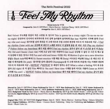 CD Red Velvet: 'The ReVe Festival 2022 - Feel My Rhythm' LTD