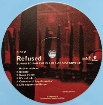 2LP Refused: Songs To Fan The Flames Of Discontent CLR