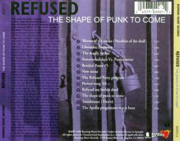 CD Refused: The Shape Of Punk To Come (A Chimerical Bombination In 12 Bursts)