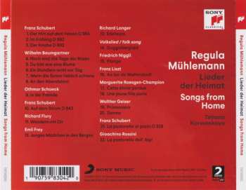 CD Regula Mühlemann: Lieder Der Heimat = Songs From Home