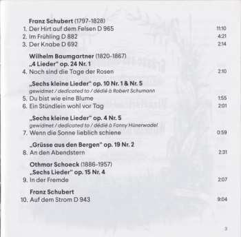 CD Regula Mühlemann: Lieder Der Heimat = Songs From Home