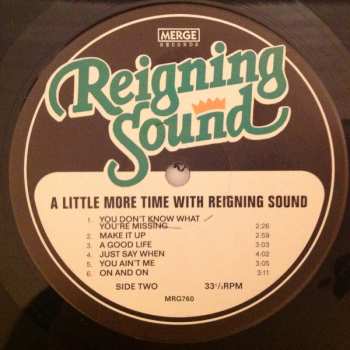 LP Reigning Sound: A Little More Time With