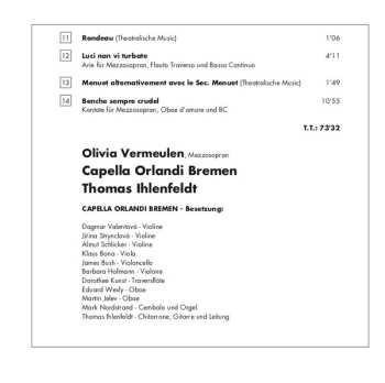 CD Olivia Vermeulen: Theatralische Music