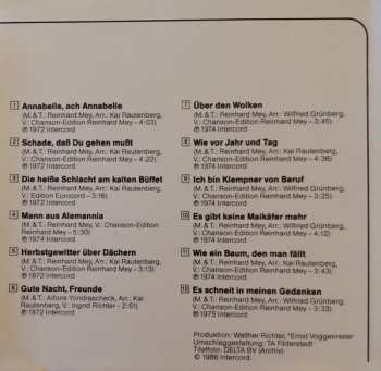 2CD Reinhard Mey: Starportrait