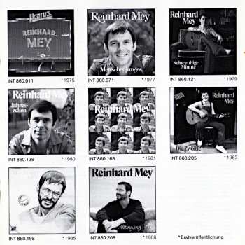 CD Reinhard Mey: Wie Vor Jahr Und Tag