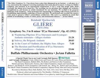 CD JoAnn Falletta: Symphony No. 3 "Il'ya Muromets"