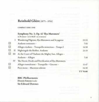 5CD/Box Set BBC Philharmonic: The Glière Orchestral Collection