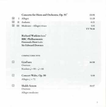 5CD/Box Set BBC Philharmonic: The Glière Orchestral Collection