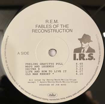 LP R.E.M.: Fables Of The Reconstruction
