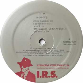 LP R.E.M.: Reckoning