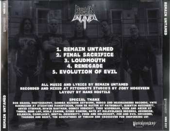 CD Remain Untamed: Remain Untamed