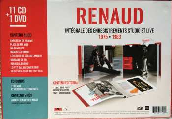 11CD/DVD/Box Set Renaud: 1975-1983 - Les Années Béton