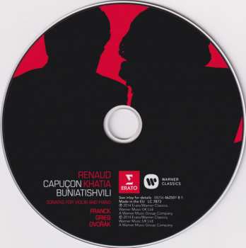 CD Antonín Dvořák: Franck – Grieg – Dvořák