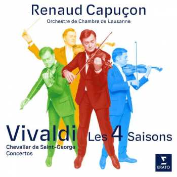 CD Renaud Capuçon: Vivaldi: Les 4 Saisons/Chevalier de Saint-George: Concertos