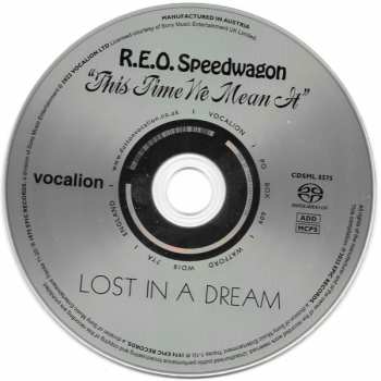 SACD REO Speedwagon: Lost In A Dream / This Time We Mean It