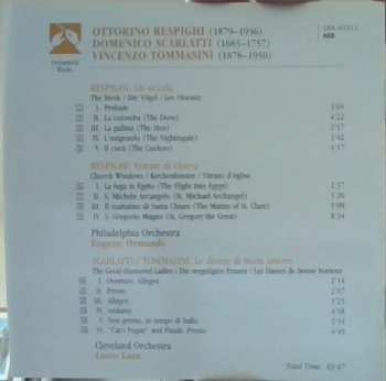 CD Ottorino Respighi: Gli Uccelli / Vetrate Di Chiesa / Le Donne Di Buon Umore