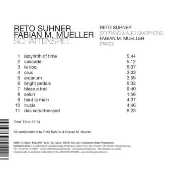 CD Reto Suhner: Schattenspiel