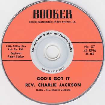 CD Reverend Charlie Jackson: God's Got It (The Legendary Booker And Jackson Singles)