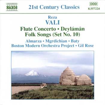 CD Reza Vali: Flute Concerto / Deylámân / Folk Songs (Set No. 10)