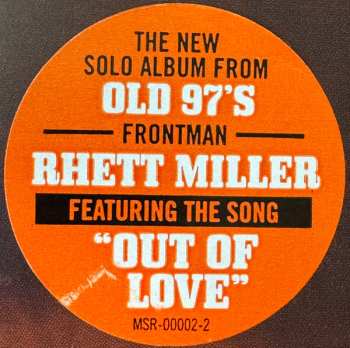 CD Rhett Miller: The Dreamer