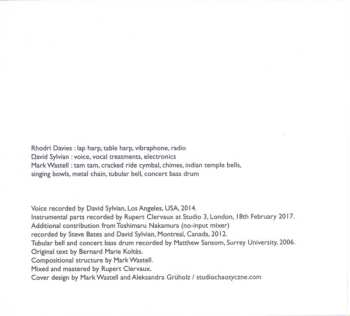CD David Sylvian: There Is No Love