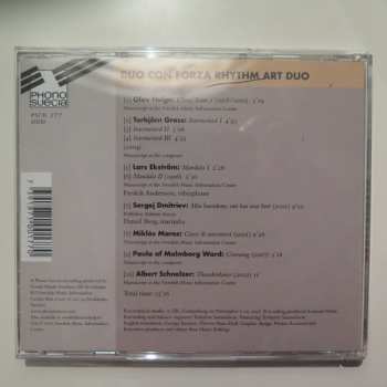 CD Rhythm Art Duo: Duo Con Forza