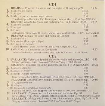 6CD/Box Set Ricardo Odnoposoff: Vol.1 . Violin Concertos And Showpieces