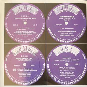 6CD/Box Set Ricardo Odnoposoff: Vol.1 . Violin Concertos And Showpieces